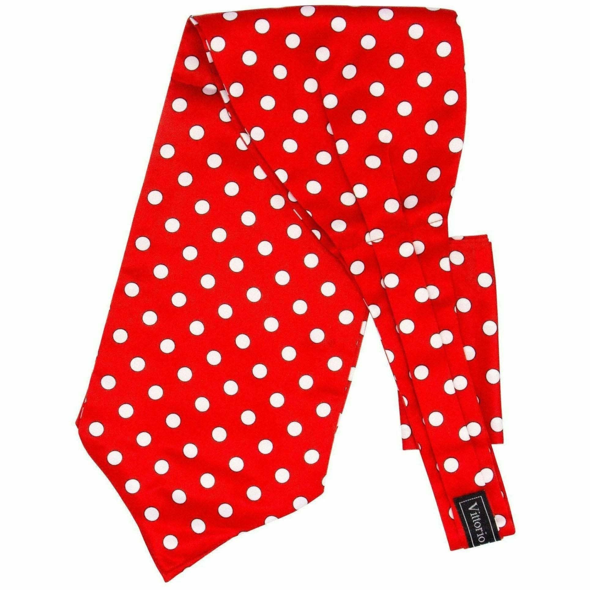 Dubal Brothers – wholesale Pocket square – Men’s – Vittorio Farina Polka Dot Ascot & Pocket Square by Classy Cufflinks2