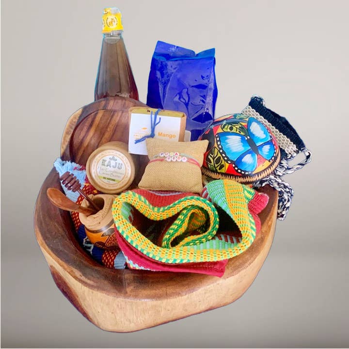 Canasta de regalo de artesanos costarricenses para venta al por mayor de SoulGives Company
