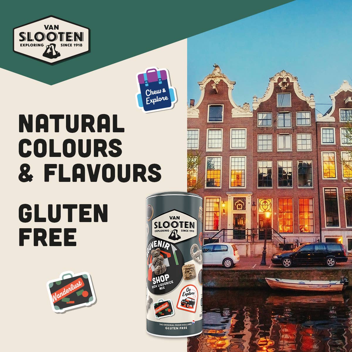 Van Slooten – wholesale Liquorice – Van Slooten Souvenirshop Rich Liquorice Mix 300g x193
