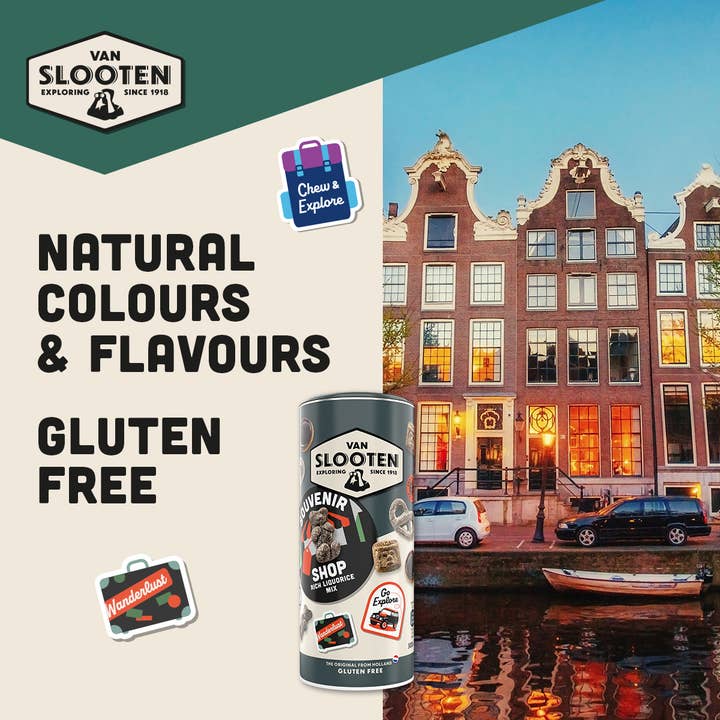 Van Slooten – wholesale Liquorice – Van Slooten Souvenirshop Rich Liquorice Mix 300g x193