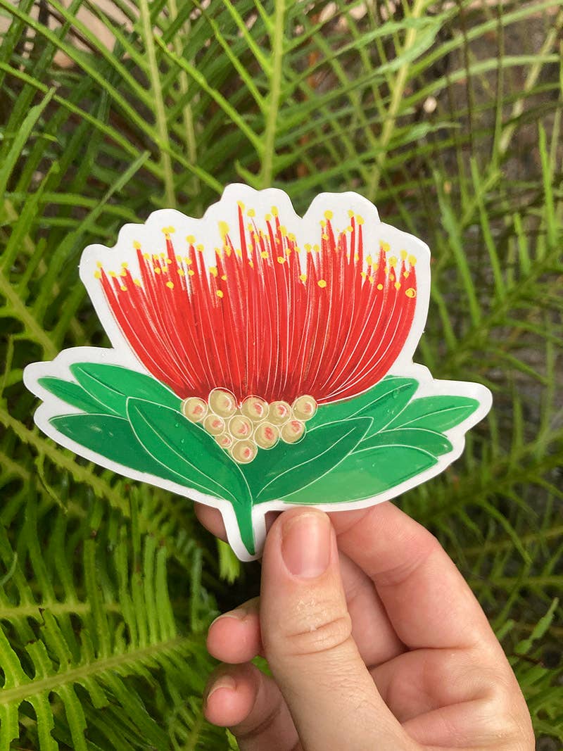 Left Right Design - Wholesale Sticker - Lehua Blossom Sticker2
