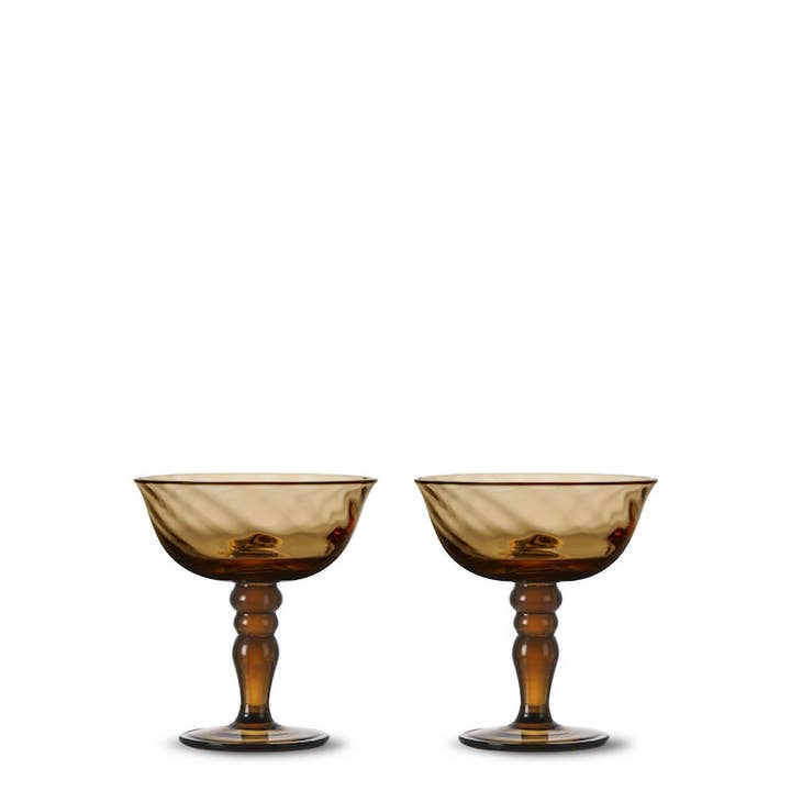 Sagaform AB - Venta al por mayor Vaso/copa - Juego de 2 copas coupe italianas Opacity de BYON Design2