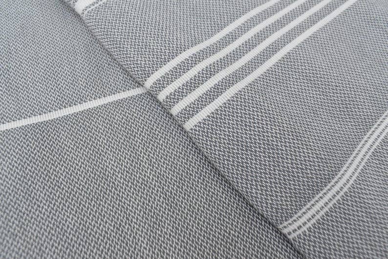 Basic Layers - Vente Serviette de plage - SERVIETTE TURQUE GRIS MONACO5
