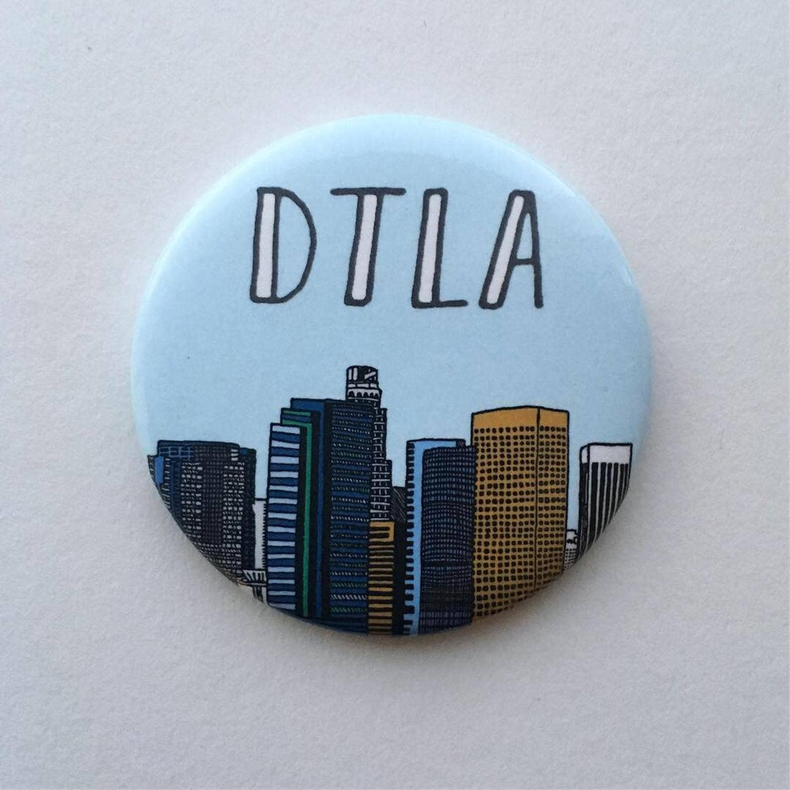 Made by Nilina - Vente Aimants - Downtown LA Magnet - Los Angeles CA California DTLA Souvenir
