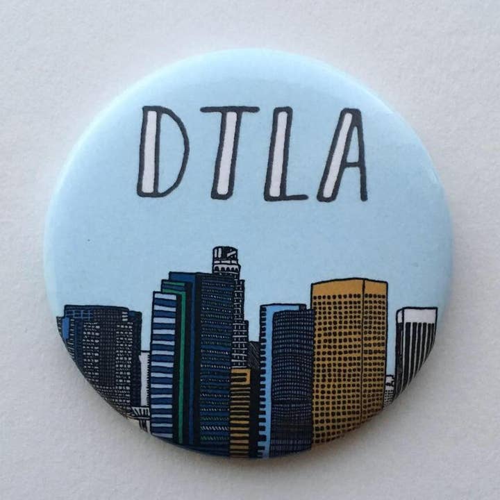 Made by Nilina - Vente Aimants - Downtown LA Magnet - Los Angeles CA California DTLA Souvenir0