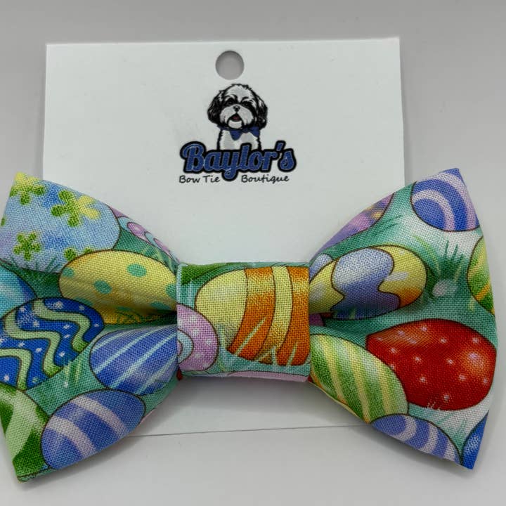 Baylor's Bow Ties - Wholesale Pet Bow Tie - Dog - Easter Egg Dog Bow Tie0
