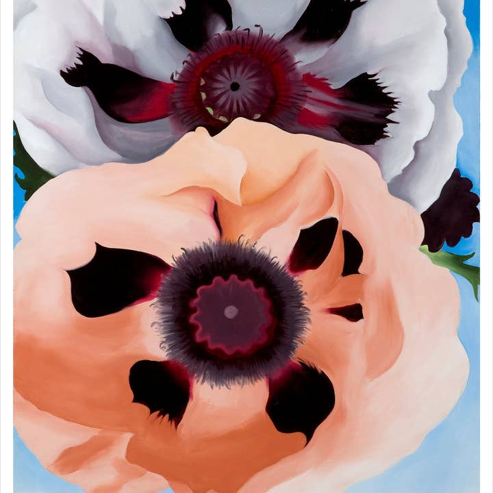 Pomegranate – wholesale Stationery/notecard set – Georgia O'Keeffe Paintings Boxed Notecard Assortment1
