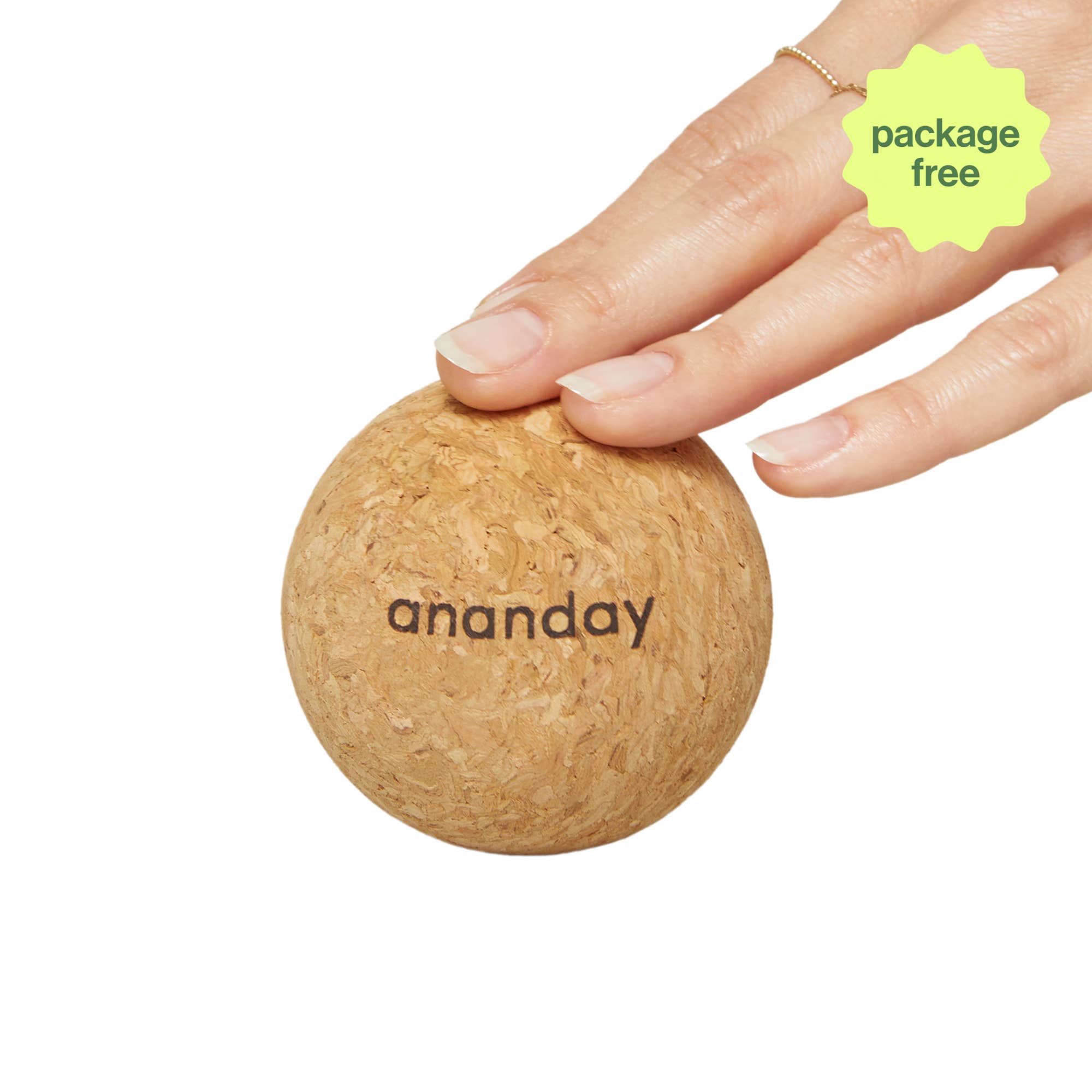 Ananday – wholesale Body massager – Package-Free Cork Massage Ball