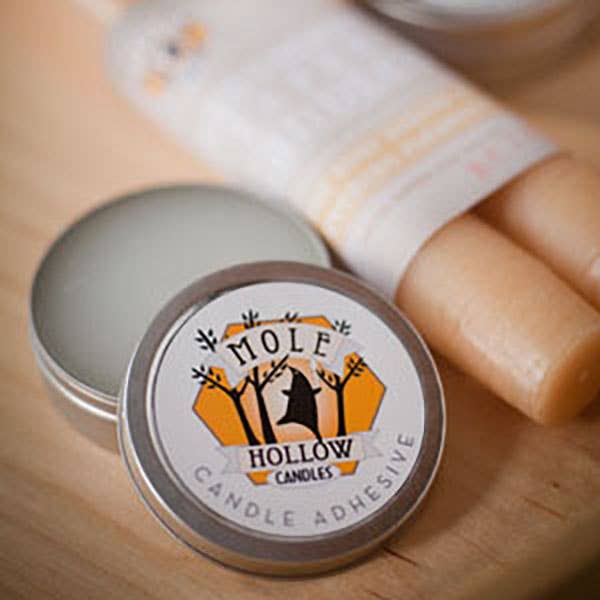 Mole Hollow Candles - Wholesale Candle Holder - Sticky Wax Candle Adhesive, Individual Tins1