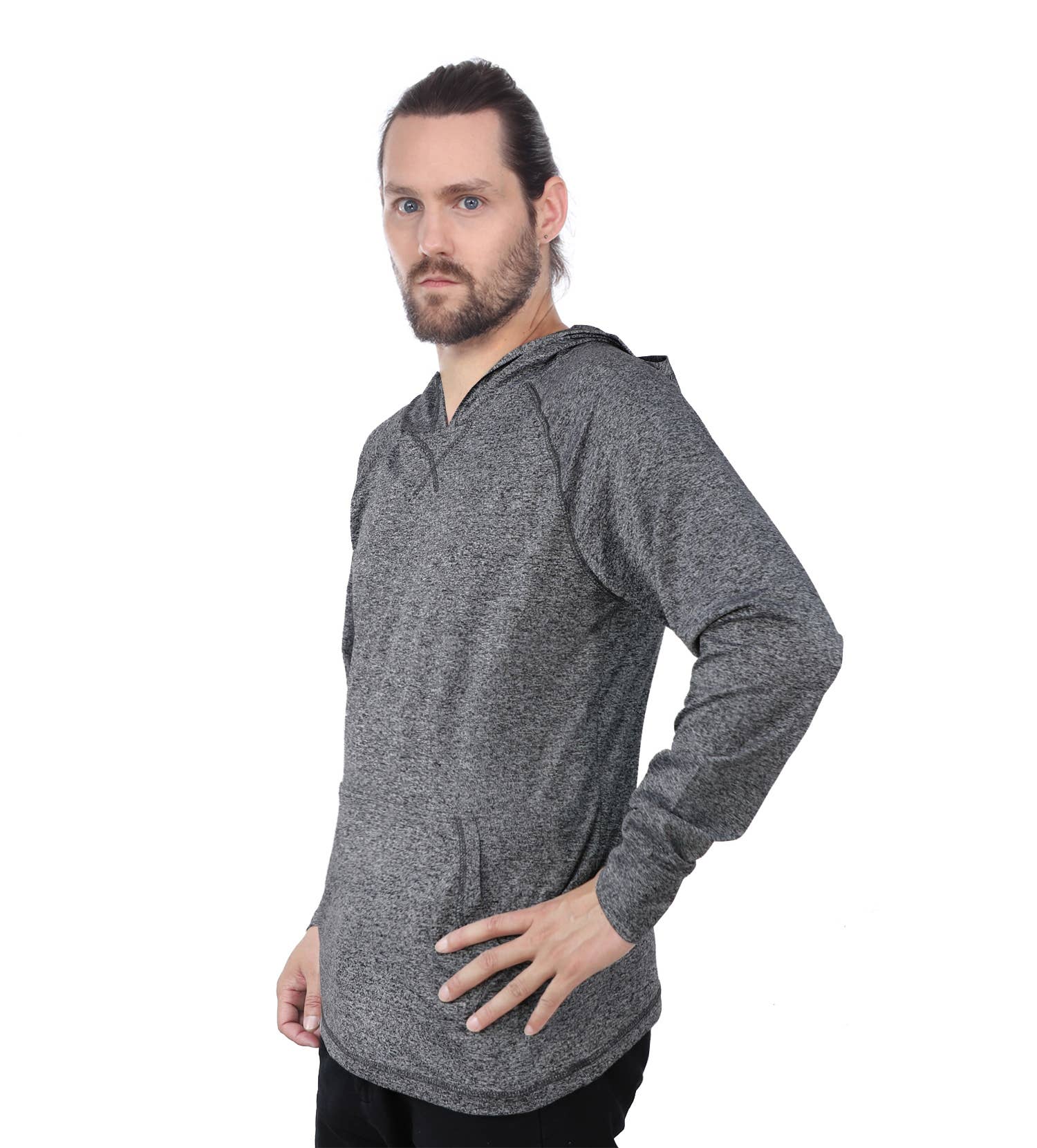 LeeHanTon - Wholesale Hoodie - Men's - LeeHanTon Men's Long Sleeve Active Pullover Hoody2