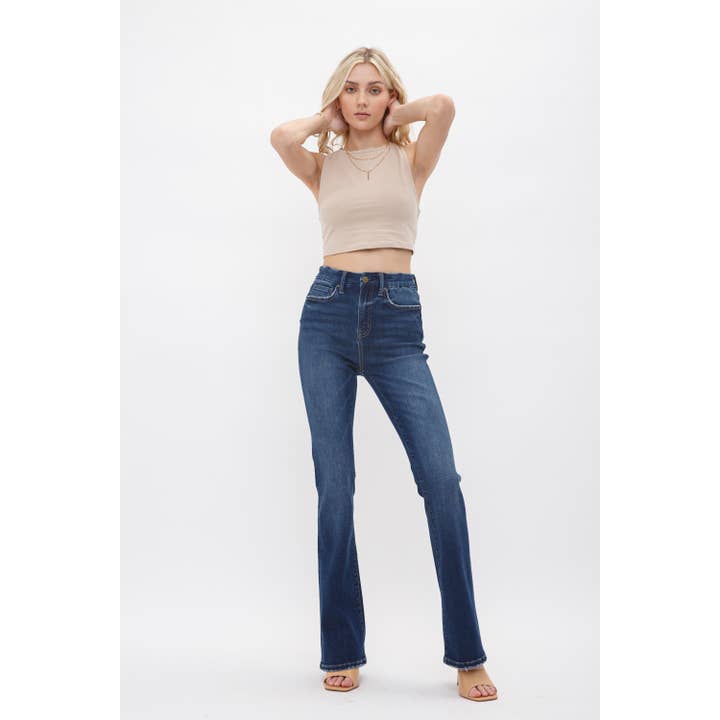 QUARTET HIGH RISE BOOT CUT for wholesale on Faire3