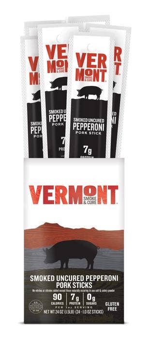 Vermont Smoke and Cure - Wholesale Jerky - Smoked Pork Pepperoni Sticks2