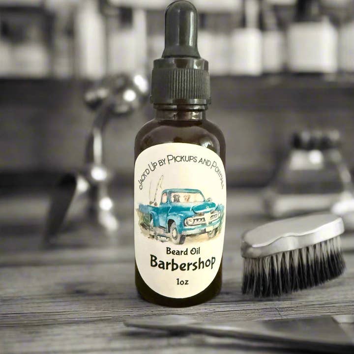 Barbershop Huile pour barbe pour la vente par Pickups And Ponytails