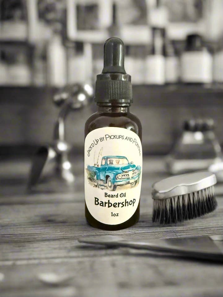 Barbershop - Aceite para barba para venta al por mayor de Pickups And Ponytails