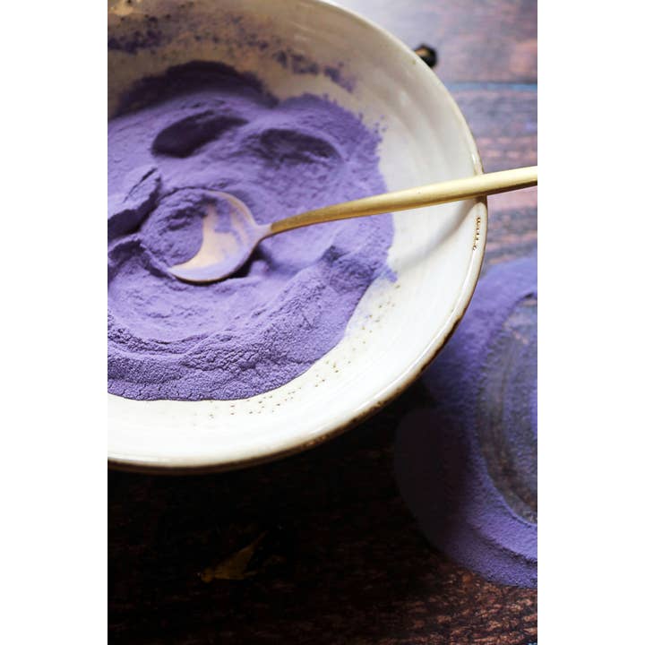 Ayamani Naturals - Wholesale Protein/Superfood Powder - BLUE VELVET LATTE | Blue Butterfly Pea Blend Latte2