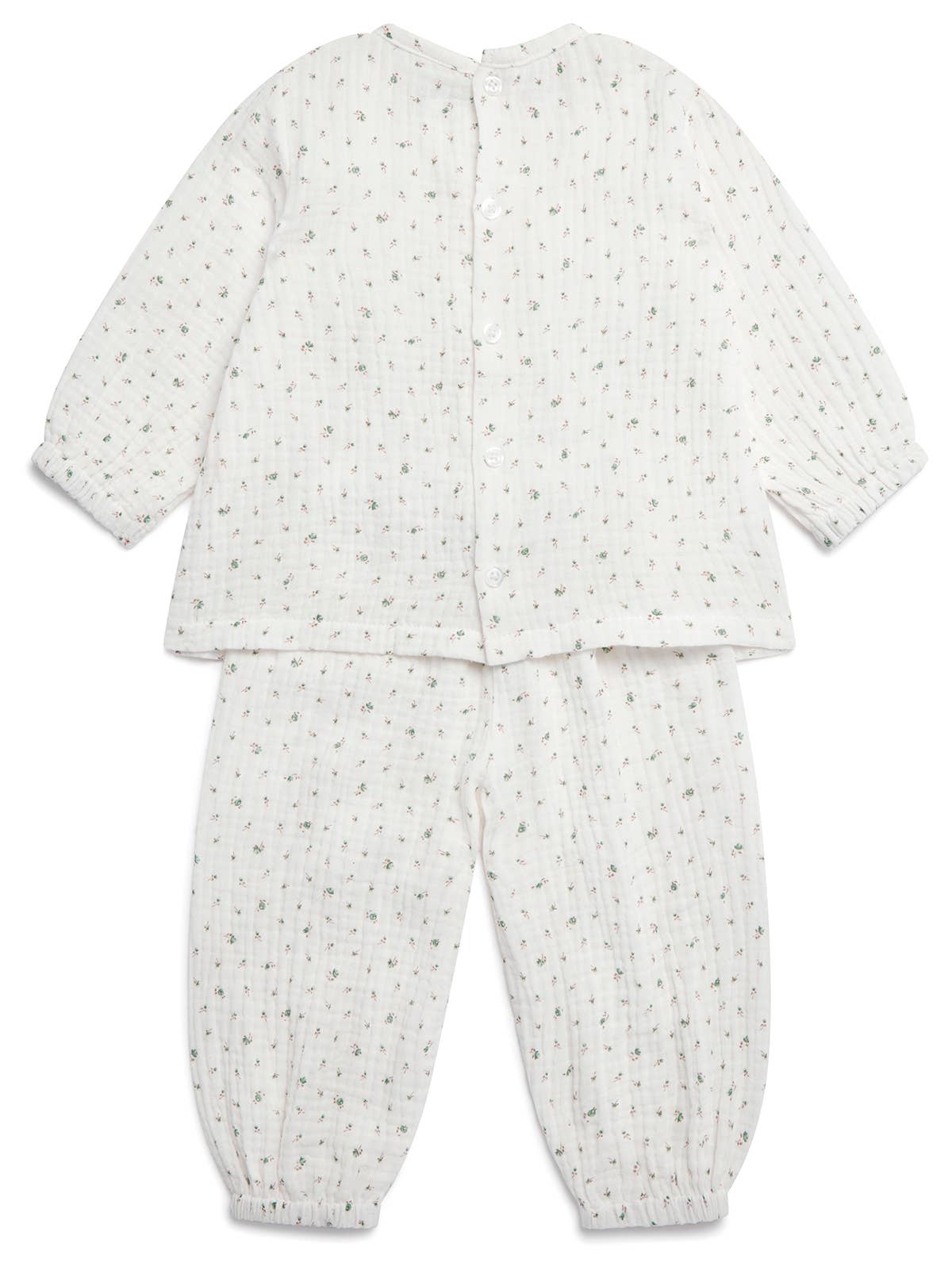 Sleepy Doe - Wholesale Sleepwear Set - Kids - KIDS BALLOON SET | FLORAL MUSLIN LILAC1