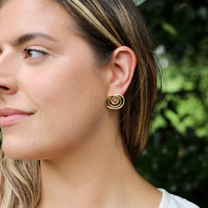 Fleur Earrings for wholesale by Meyelo