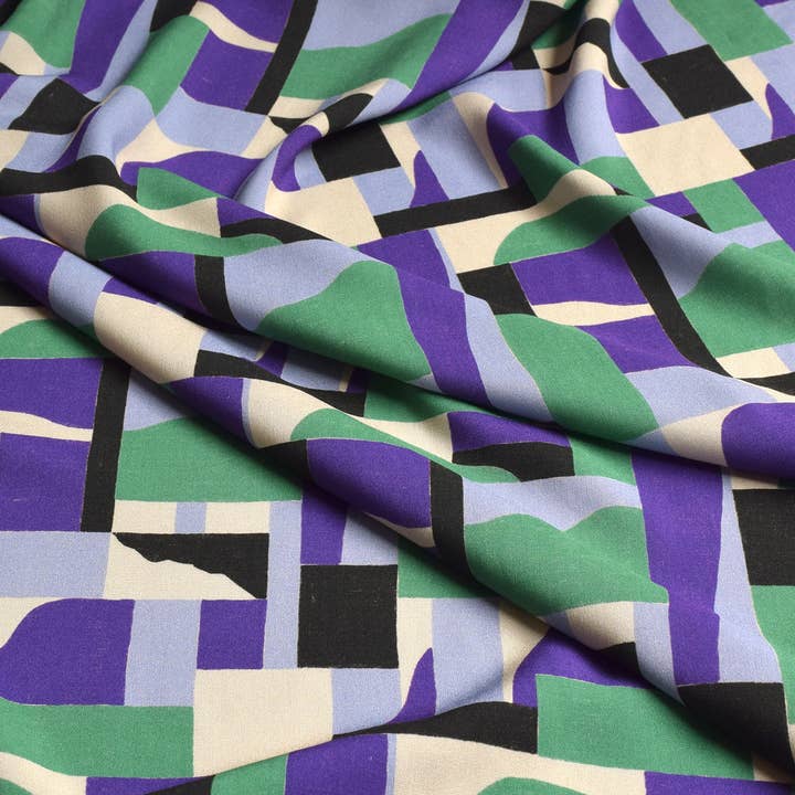 COUSETTE - Venta al por mayor Tela - Tejido viscoso - Verde duna3