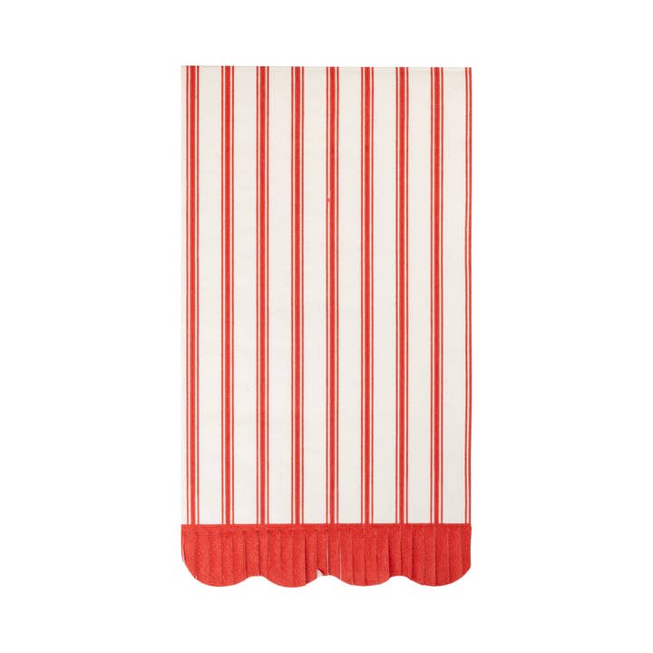WNT1239 - Red Striped Dinner Napkin for wholesale by My Mind’s Eye