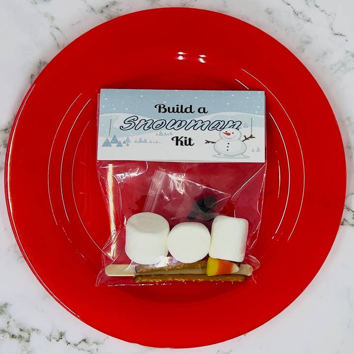 Nans Tees - Wholesale DIY food kit - Build a Snowman Kit | Edible Snowman Treats | Party Treat Bags | Classroom Activity | Party Favors | Marshmallow Treats | Stocking Stuffer3