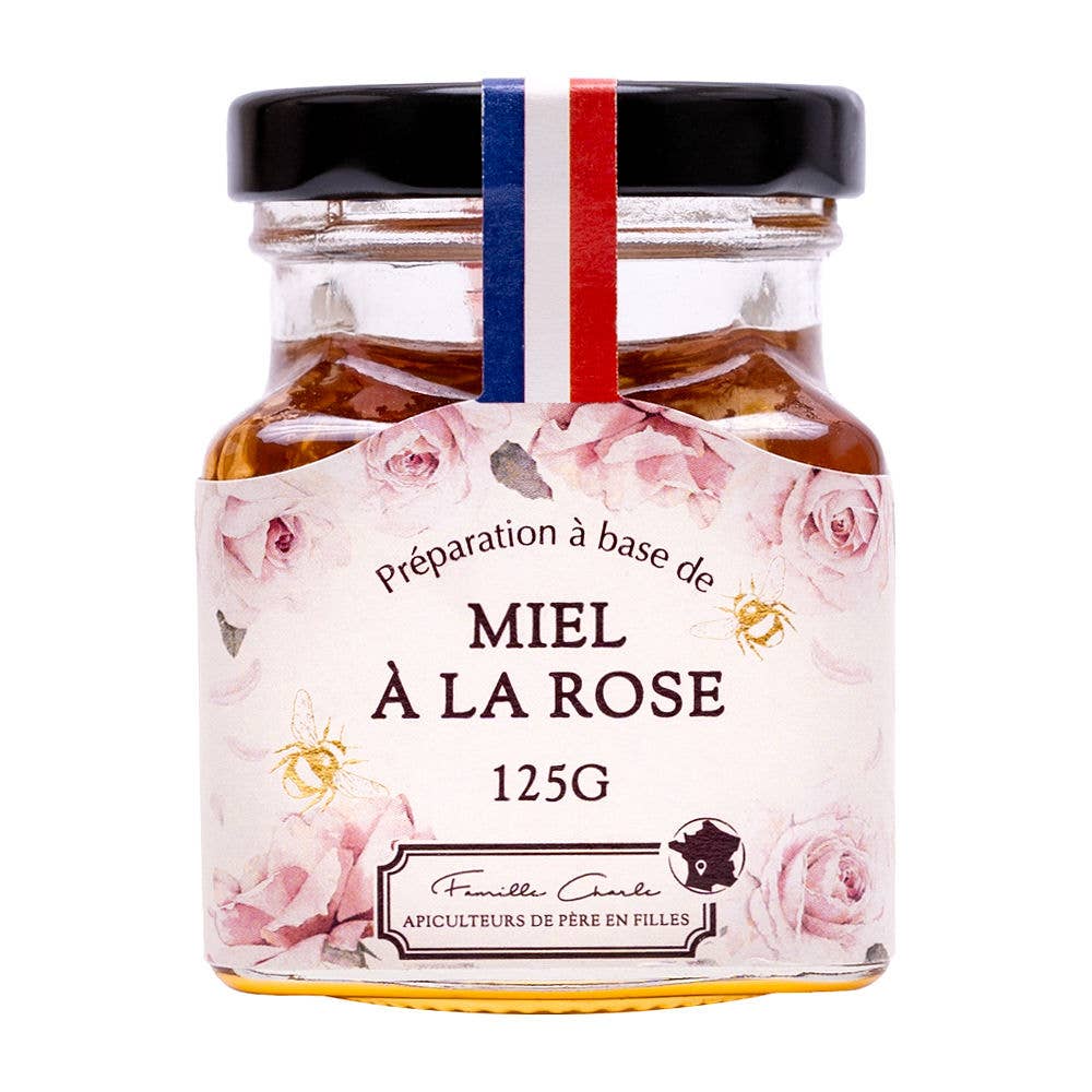 Les Abeilles de Malescot – wholesale Honey – Rose Petals Infused Honey - France1