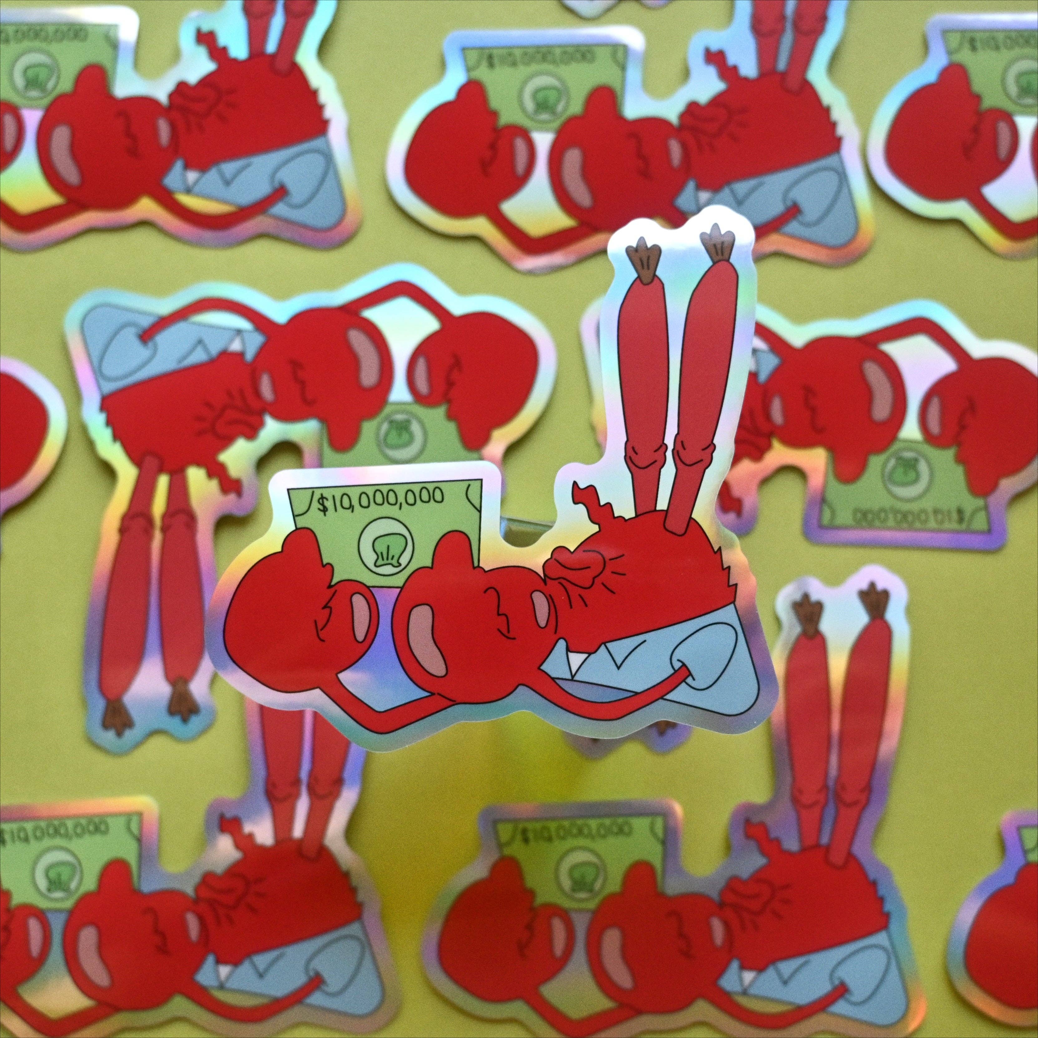 Tiny Made - Wholesale Sticker - Mr. Krabs *sticker*
