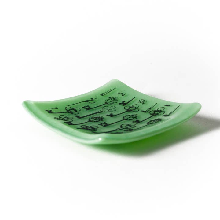 Foster's Beauties – wholesale Jewellery dish – Fused Glass Key Dish / Trinket Dish1