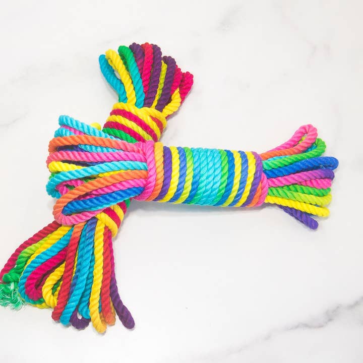 Emojibator - Wholesale Sex Toy - Funfetti Bondage Rope2