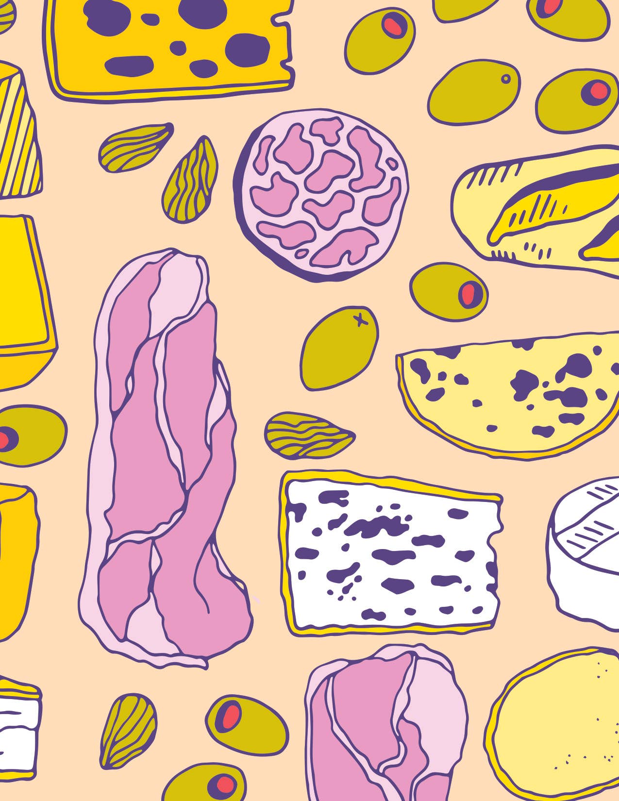 The Good Twin - Wholesale Gift Bag - Meats and Cheeses Gift Bag1