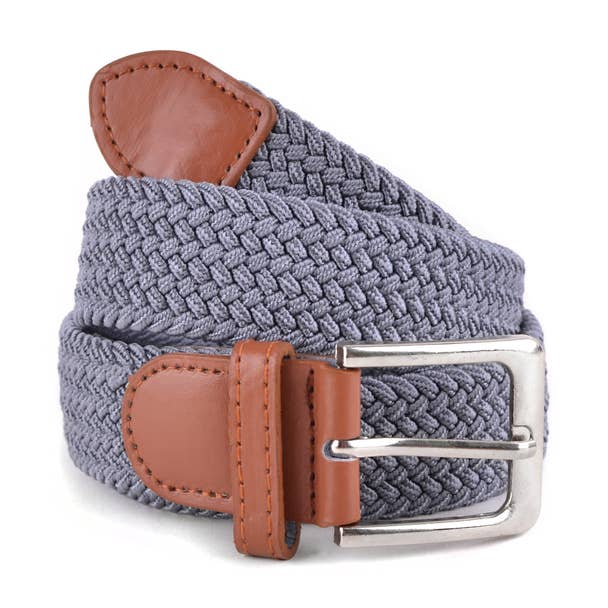 Selini New York - Wholesale Belt - Men's - Men's Stretch Braided Woven Belts17
