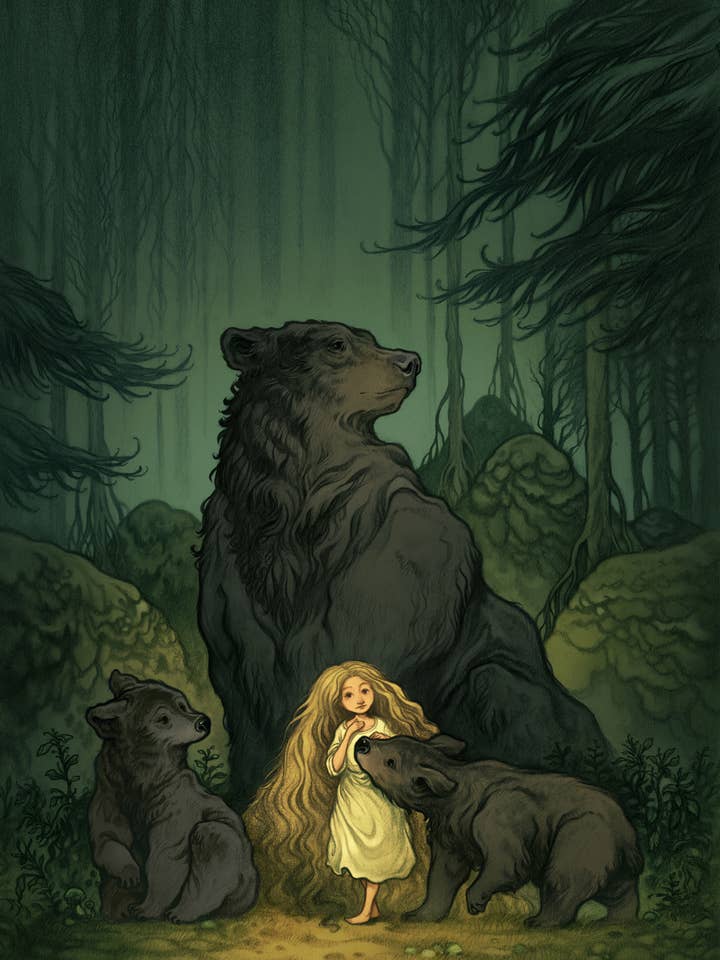 Impression d'art - Ours pour la vente par Cory Godbey