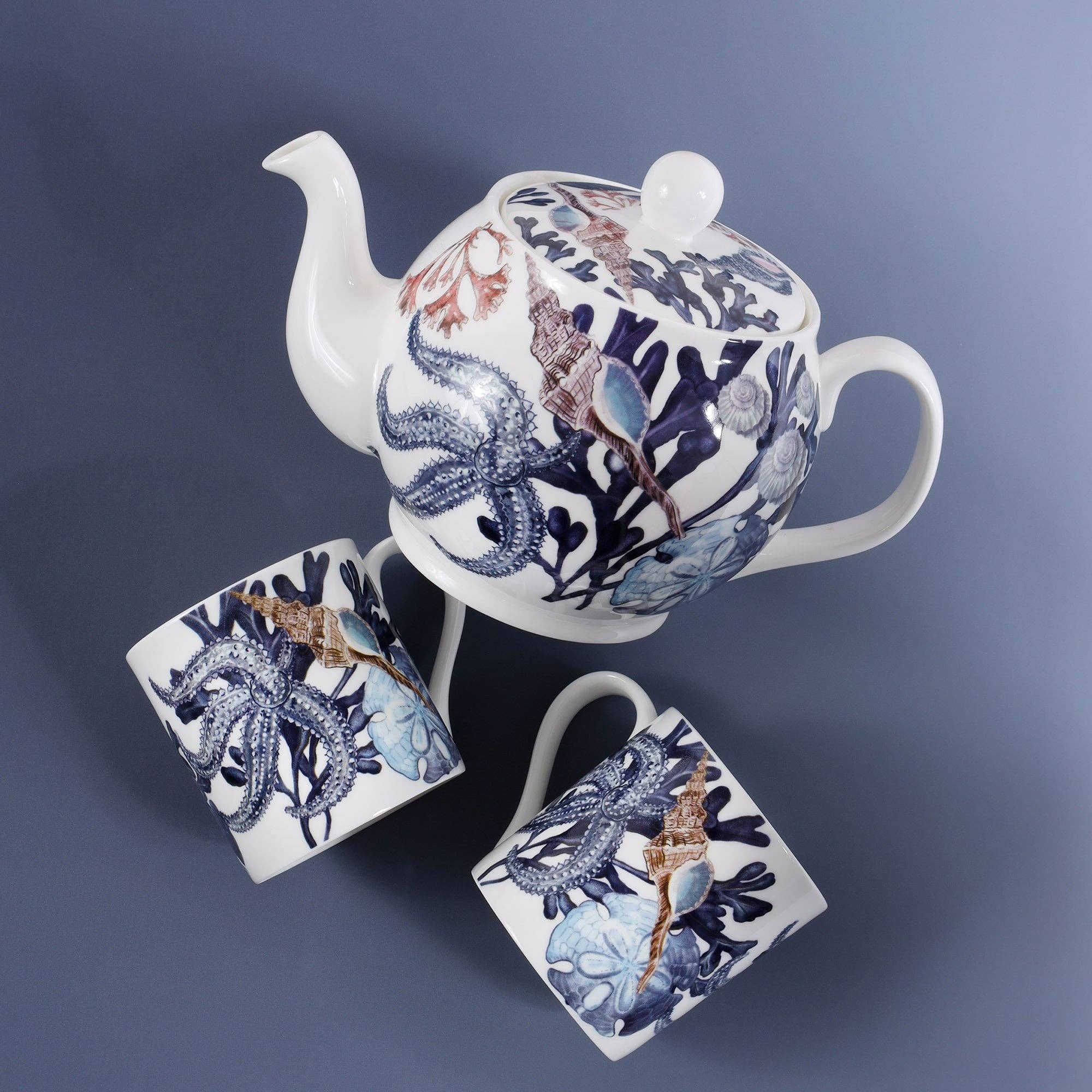 Cream Cornwall – wholesale Kaffekoppar – Bone China Beachcomber mugg3