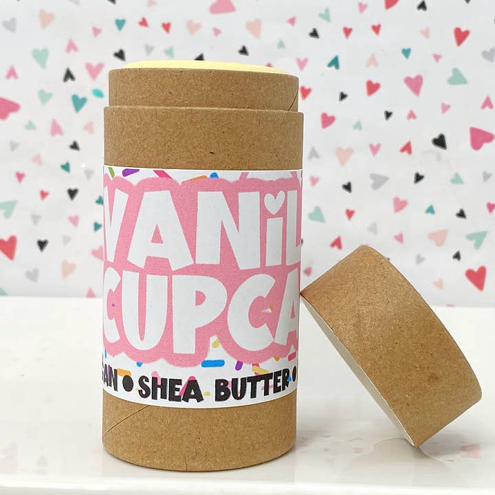 Cupcake à la Vanille ✨NOUVEAU✨ Stick de Lotion Solide Push Up pour la vente par The Little Bubble