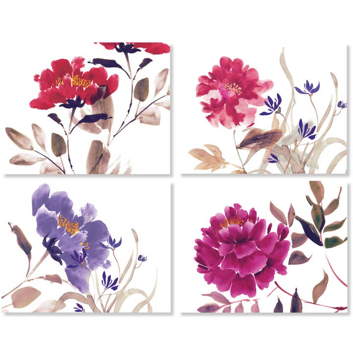 Sæt med 4 dækkeservietter «Hanami» Linned 100% Fremstillet i Italien for engroshandel hos The Napking