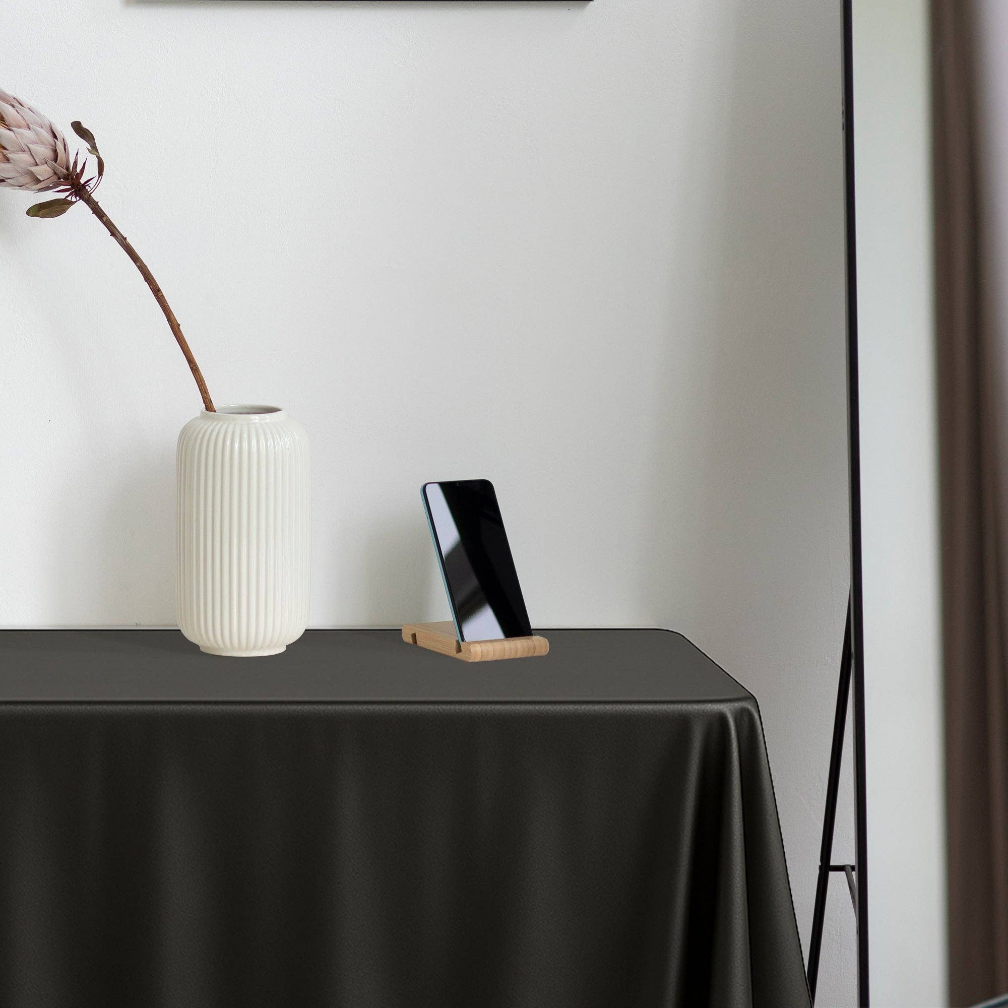 Smarty had a Party - Wholesale Disposable Table Cover/Runner - 54" x 108" Black Rectangular Plastic Tablecloth - 1 pc6