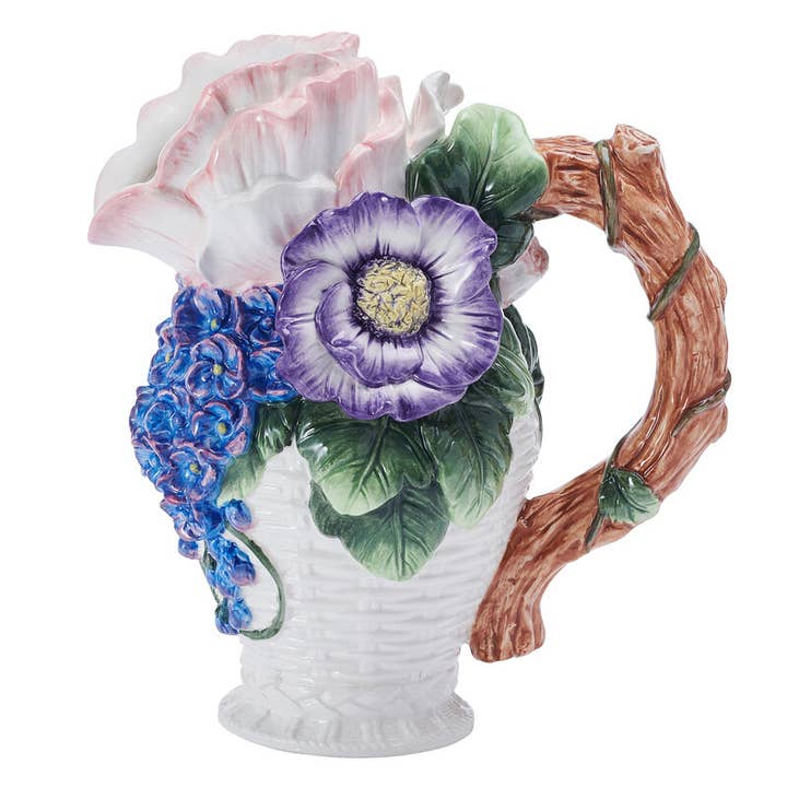 Fitz & Floyd Jardin Bouquet Flower Pitcher Photo Box for wholesale by Fitz and Floyd® Mikasa® Pfaltzgraff®