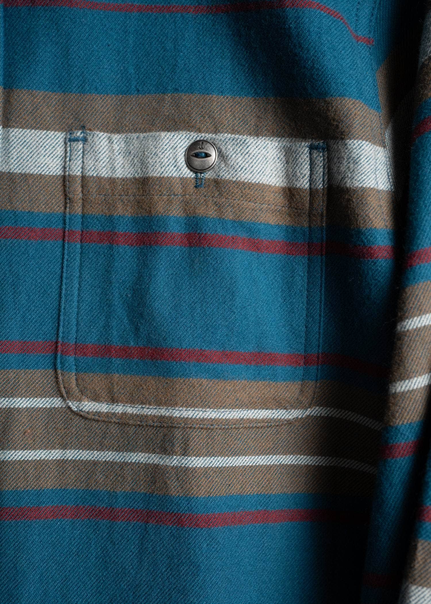 Blue Frontier Shirt Twill for wholesale on Faire2