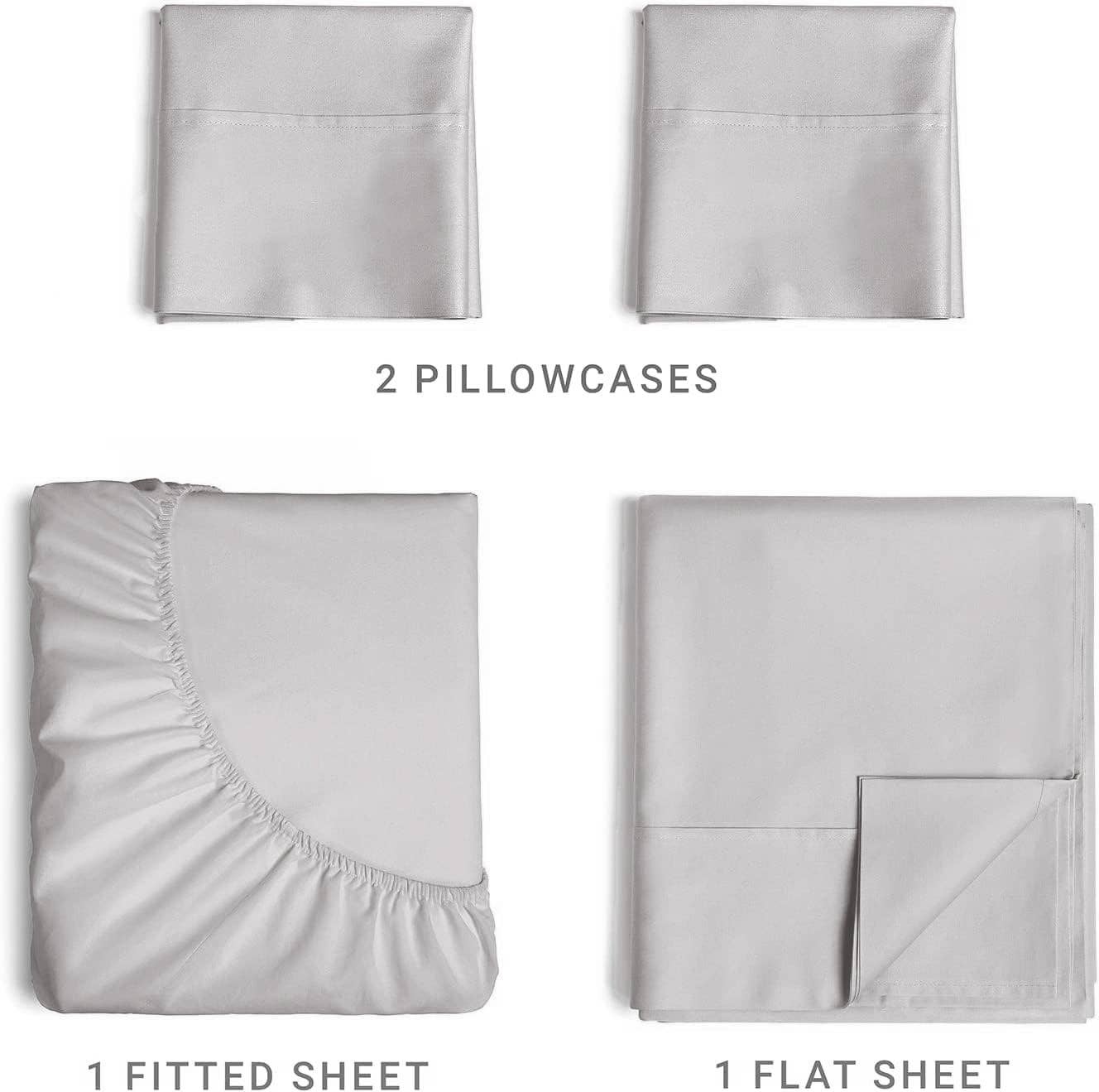 CGK Unlimited - Wholesale Sheet Set - Cotton 1000 Thread Count 4 Piece Sheet Set11