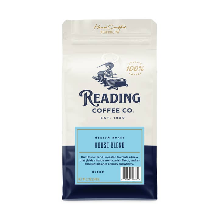 Reading Coffee Company - Wholesale Coffee Beans - House Blend - 12 oz