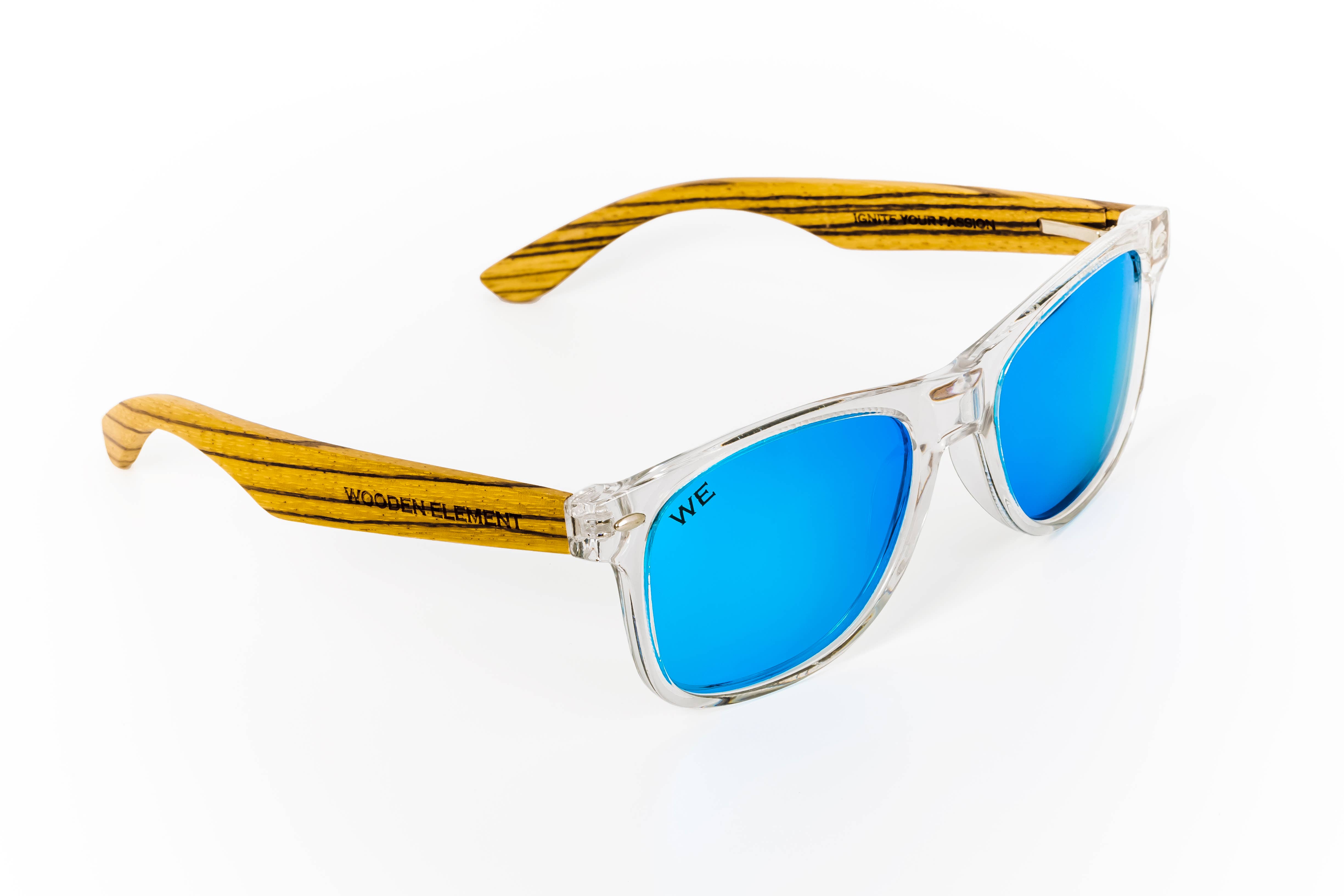 Wooden Element - Wholesale Sunglasses - Unisex - Cross Color (Light Blue) Sunglasses2