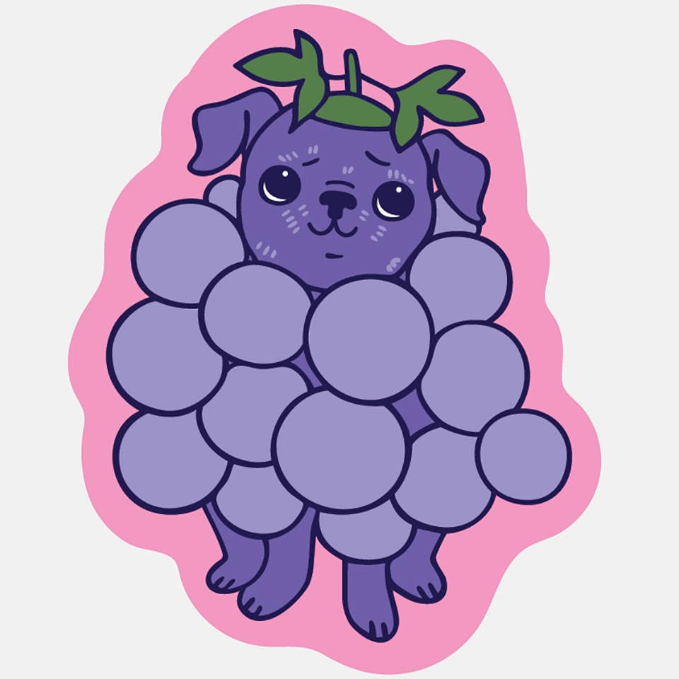 The Good Twin - Wholesale Sticker - Grape Stevie Sticker0