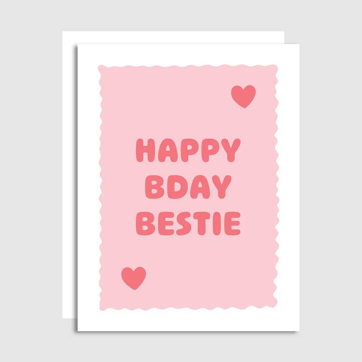 Buon Compleanno, Migliore Amica Carta per la vendita all'ingrosso da parte di Wildly Supply Co.