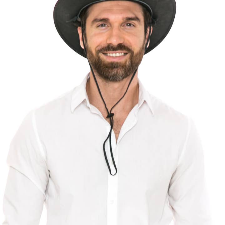 Brass Oklahoma Snaps Cowboy Hat HT114 for wholesale by Leather Impressions Inc