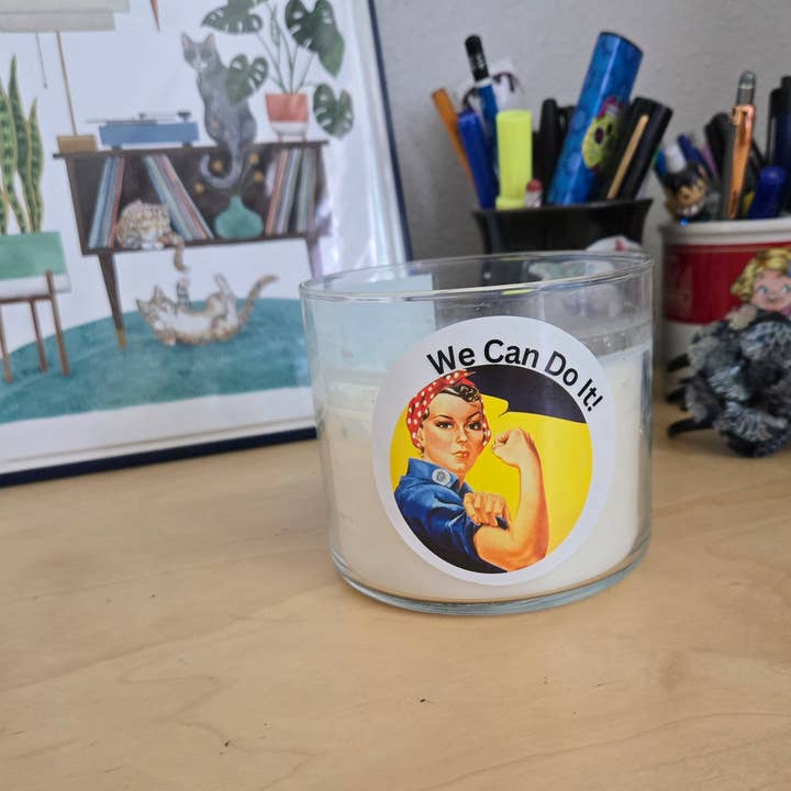 Fiona Accessories - Wholesale Sticker - Rosie The Riveter Stickers 50 pcs/pkg Mix 1