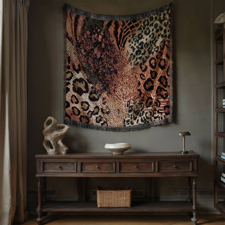 CasaIuliia - Wholesale Throw blanket - Exotic Leopard Print Throw Blanket – Safari Style Home Decor6