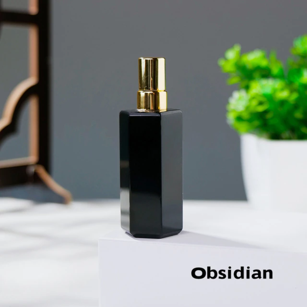 Crystolver (We Cover All Import Fees) - Wholesale Perfume/Eau de Toilette - Natural Crystals Gem Perfume Bottle4