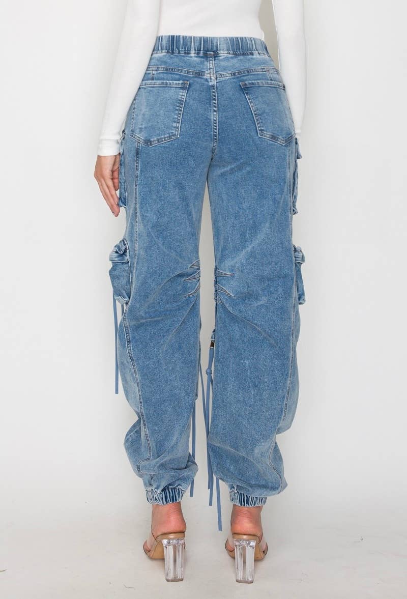 WFFS – wholesale Pants – Women's – Jogger Cargo Pant Spandex12