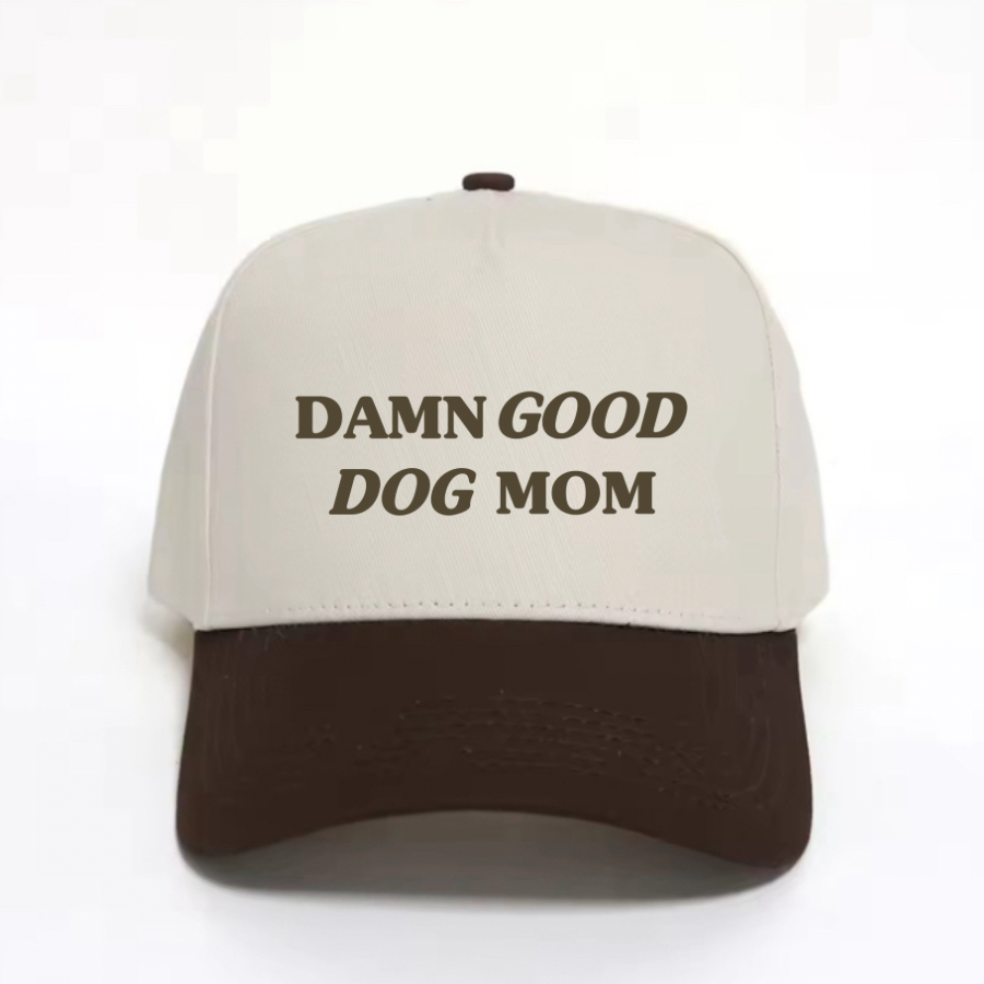 Electric label - Wholesale Baseball Cap - Women's - Damn Good Dog Mom hat2
