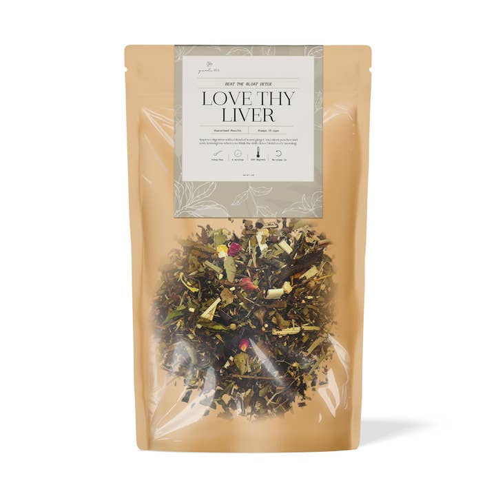 Liebe Deine Leber AM Detox Tee für den Großhandel von qualiTEA