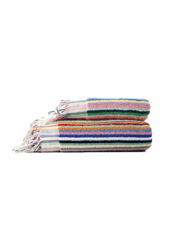 Sky Rainbow Bath Towel Set for wholesale by SOLMIA HOME